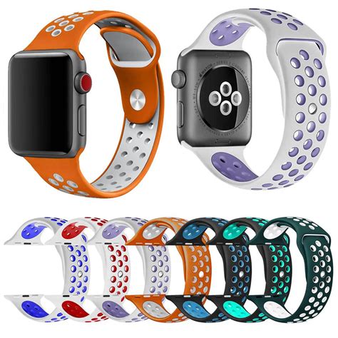 apple watch bands for sensitive skin|most breathable apple watch band.